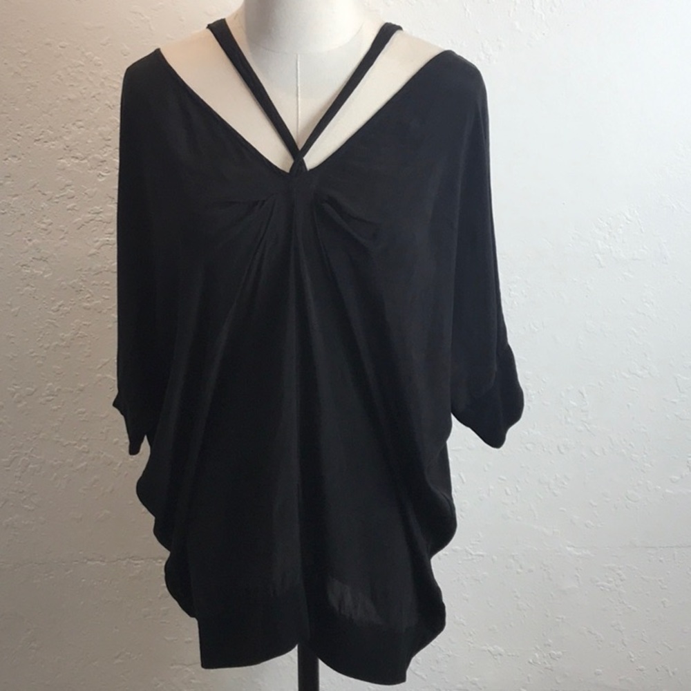 Sky dolman top